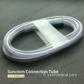 Tube de connexion d&#39;aspiration jetable avec capuchon